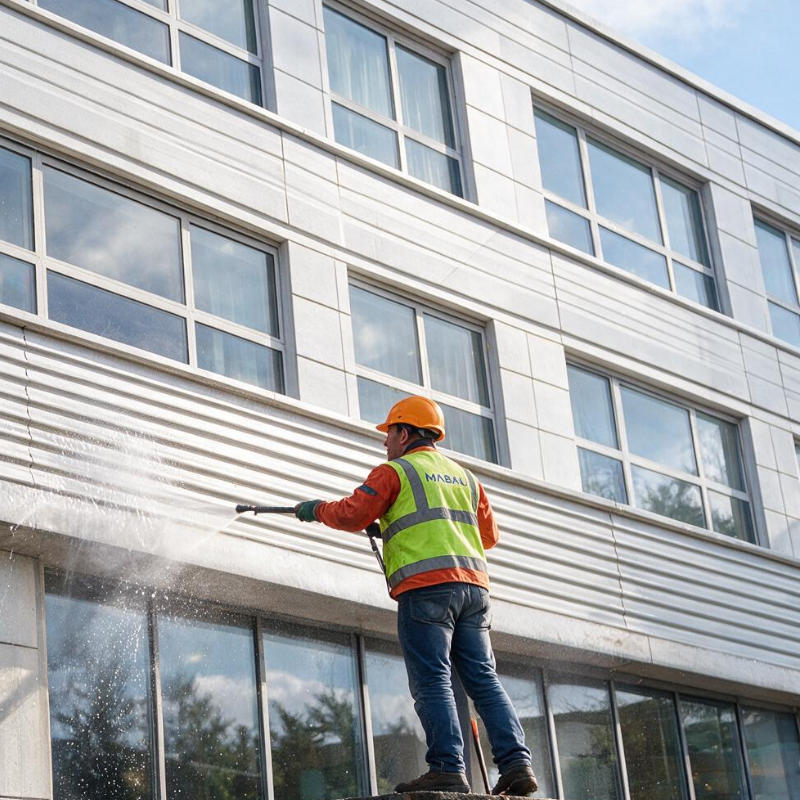Fassadenreinigung für Industrie und Gewerbe.