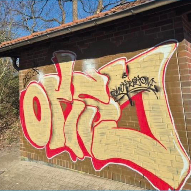 Mabau Graffiti entfernen