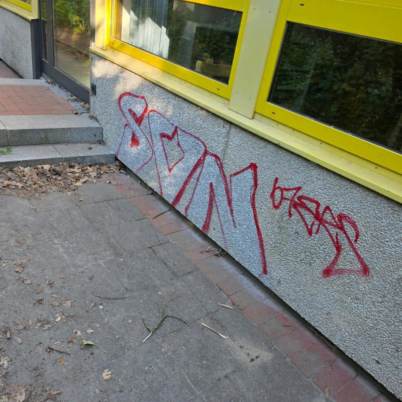 Mabau Graffiti entfernen
