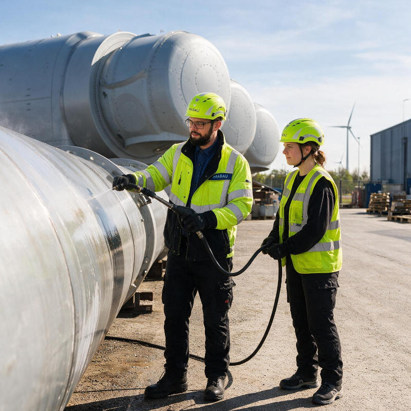 Offshore-Reinigung und Rostentfernung vom Spezialisten.